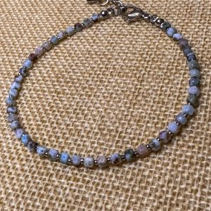 Bratara Larimar 2mm cub